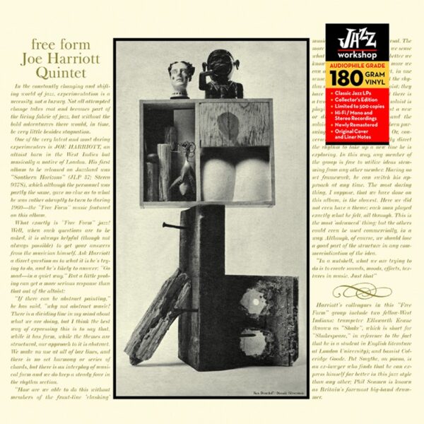 Joe Harriott - "Free Form" (AUDIOPHILE 180 GR. HQ VINYL)
