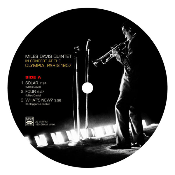 Miles Davis - In Concert At The Olympia, Paris 1957. (2 LP SET · 180 GR. VINYL) - Image 3