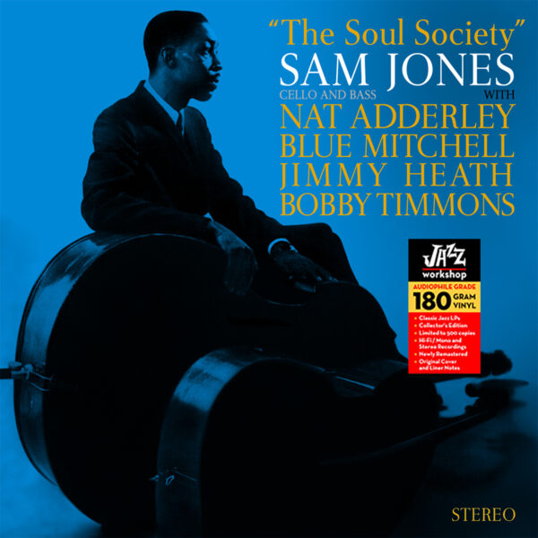 Sam Jones - "The Soul Society" (AUDIOPHILE 180 GR. HQ VINYL)