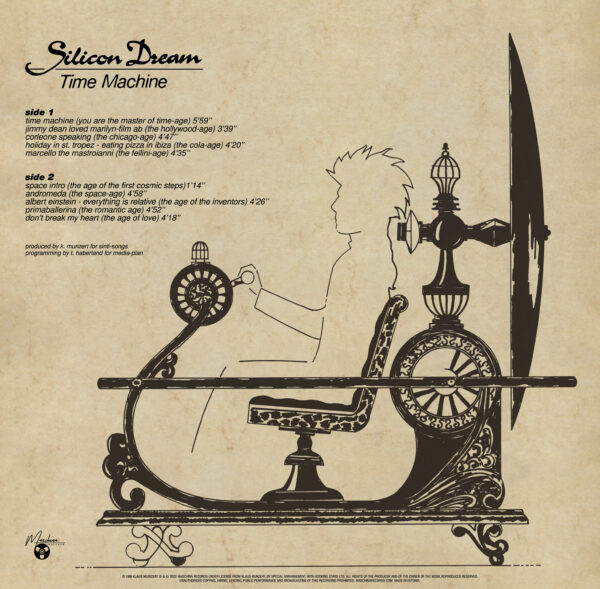 "Silicon Dream" — "Time Machine"(1988/2022) (Gold Vinyl) - Image 2