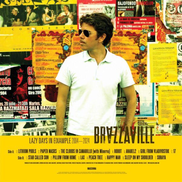 "Brazzaville" — "Lazy Days in Eixample "(2004/2024) (Black Vinyl) - Image 2
