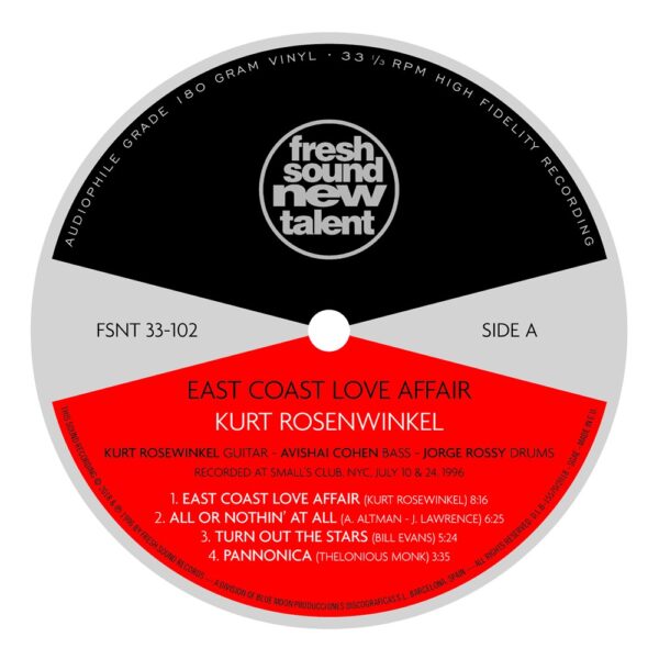 Kurt Rosenwinkel - "East Coast Love Affair" (AUDIOPHILE 180 GR. VINYL) GATEFOLD - Image 5